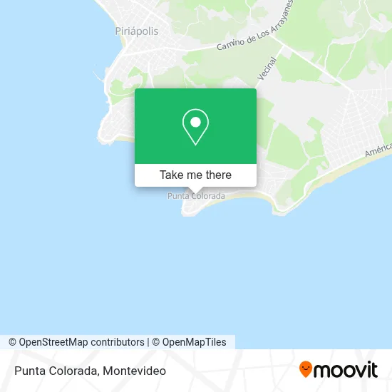 Punta Colorada map