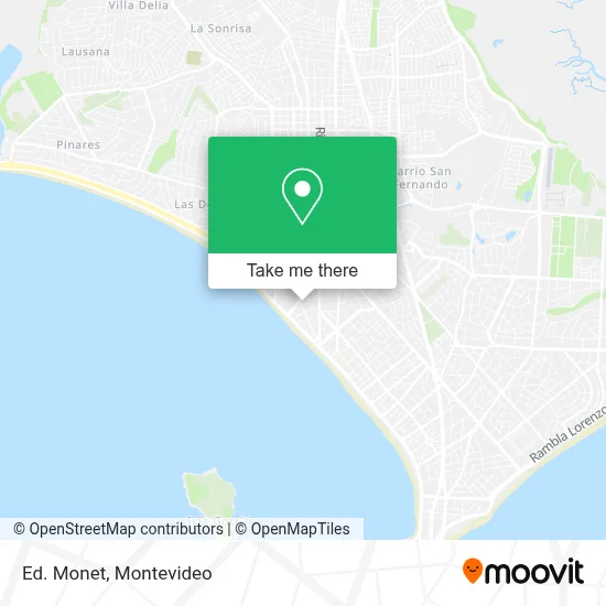 Ed. Monet map