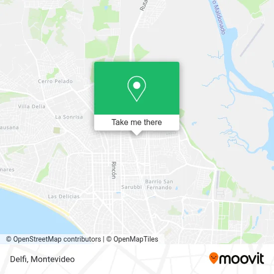 Delfi map