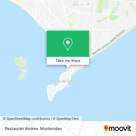 Restauran Andres map