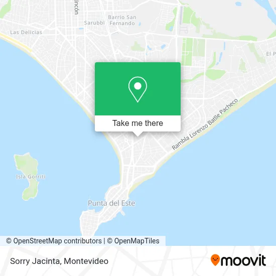 Sorry Jacinta map