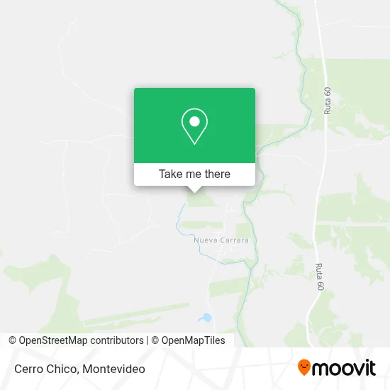 Cerro Chico map