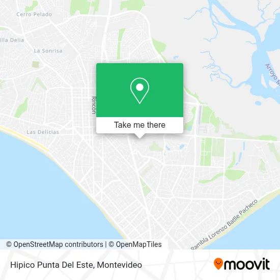 Hipico Punta Del Este map