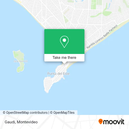 Gaudi map