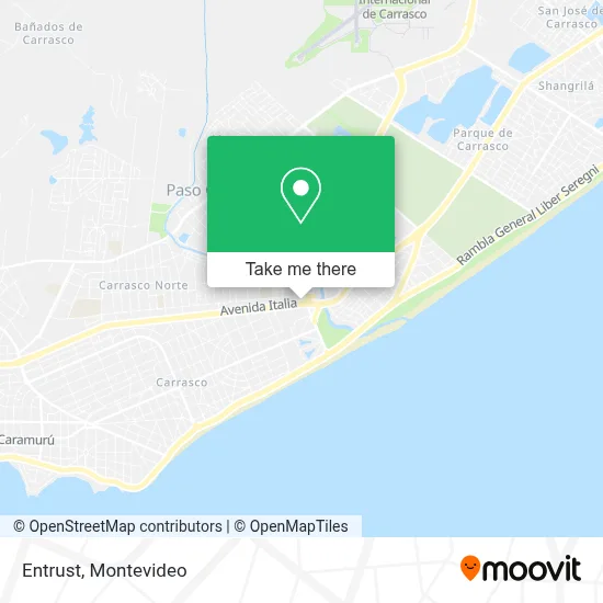 Entrust map