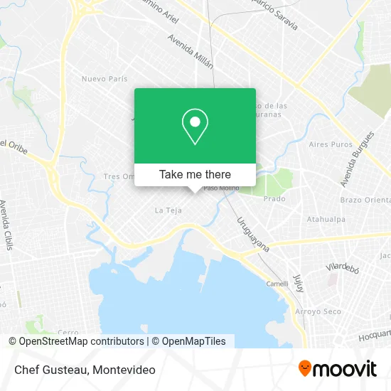 Chef Gusteau map