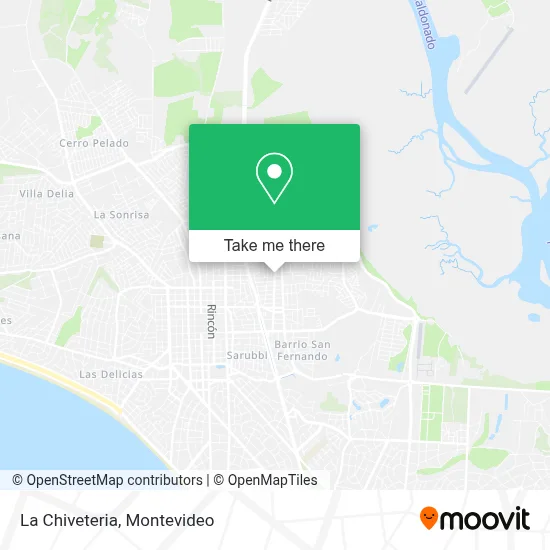 La Chiveteria map