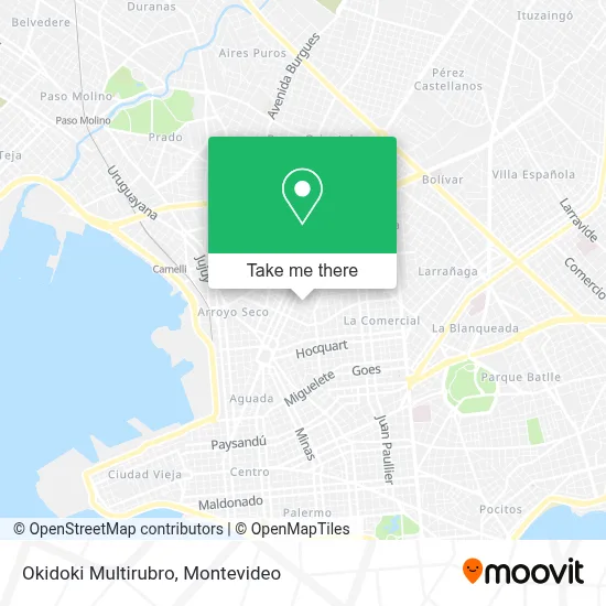 Okidoki Multirubro map