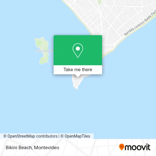 Bikini Beach map