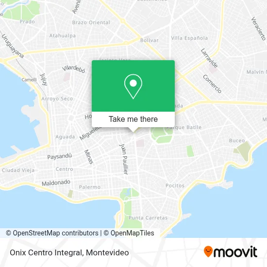 Onix Centro Integral map
