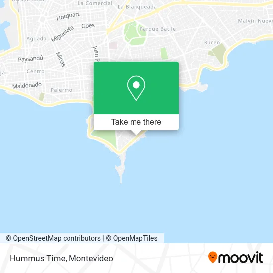 Hummus Time map