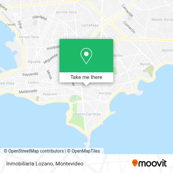 Inmobiliaria Lozano map