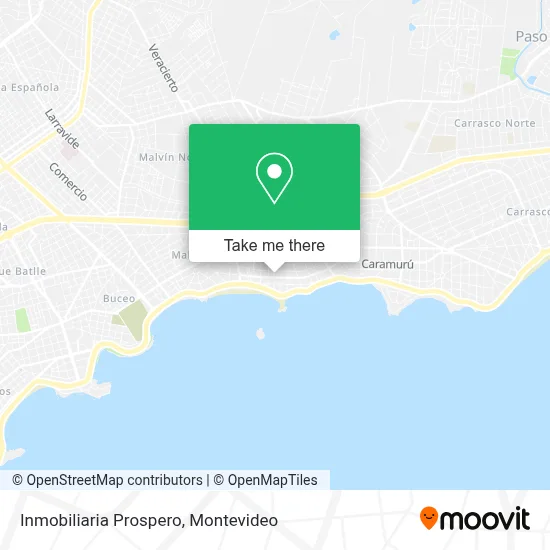 Inmobiliaria Prospero map