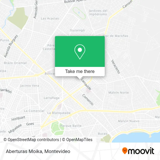 Aberturas Moika map