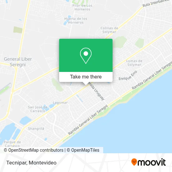 Tecnipar map