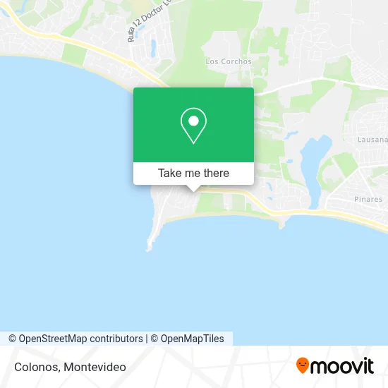 Colonos map