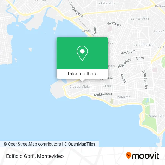 Edificio Gorfi map