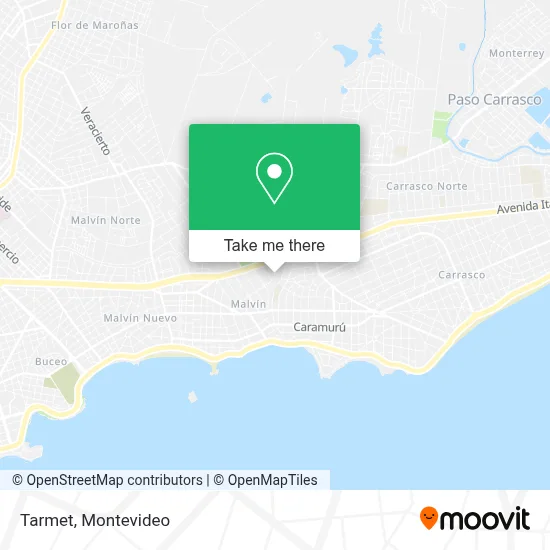Tarmet map