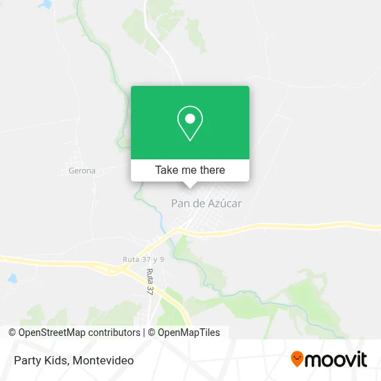 Party Kids map