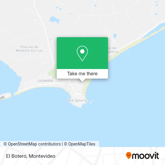 El Botero map
