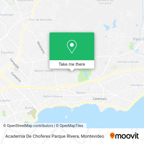 Academia De Choferes Parque Rivera map