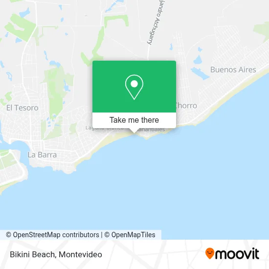 Bikini Beach map