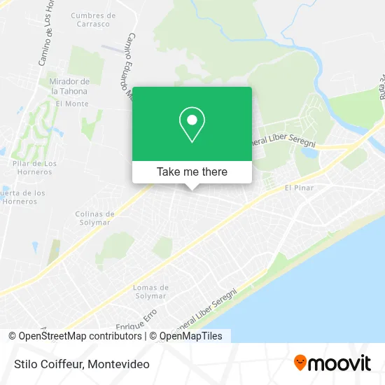 Stilo Coiffeur map
