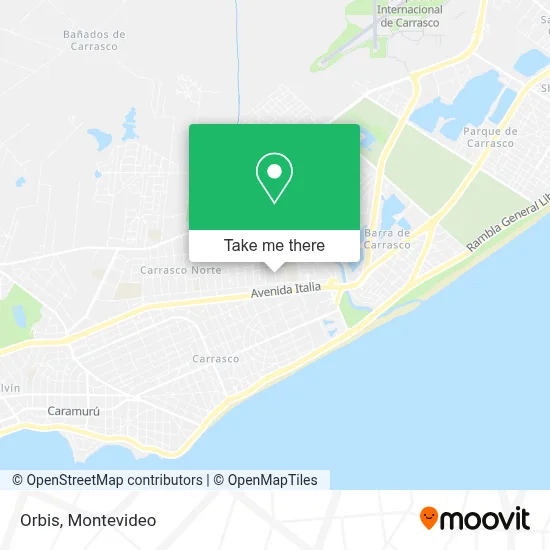 Orbis map