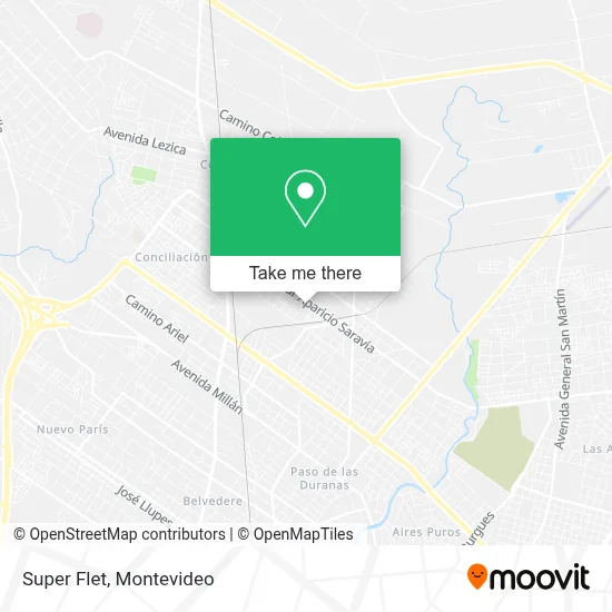 Super Flet map