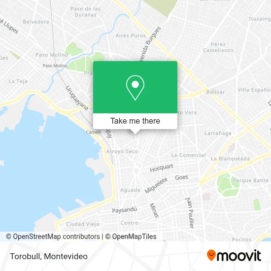 Torobull map