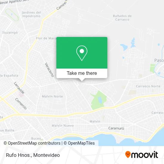 Rufo Hnos. map