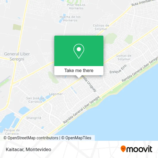 Kaitacar map
