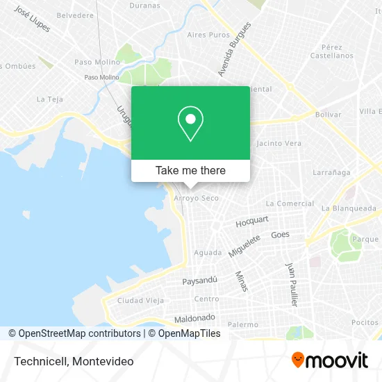 Technicell map