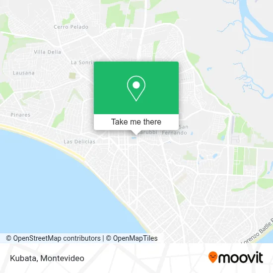 Kubata map