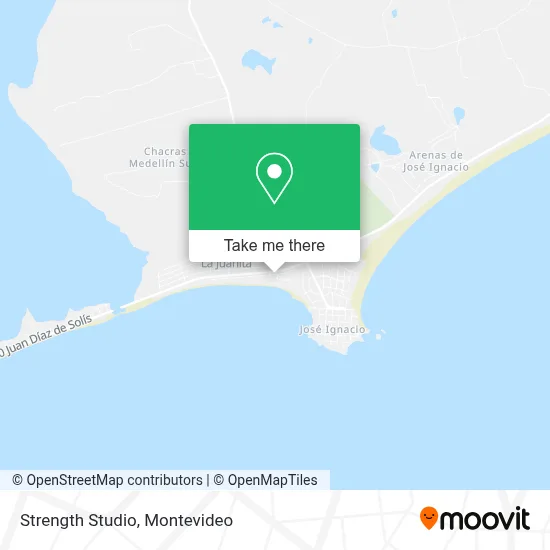 Strength Studio map