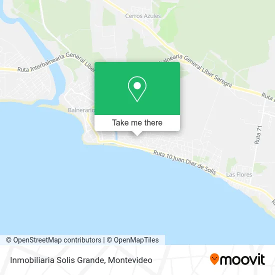 Inmobiliaria Solis Grande map