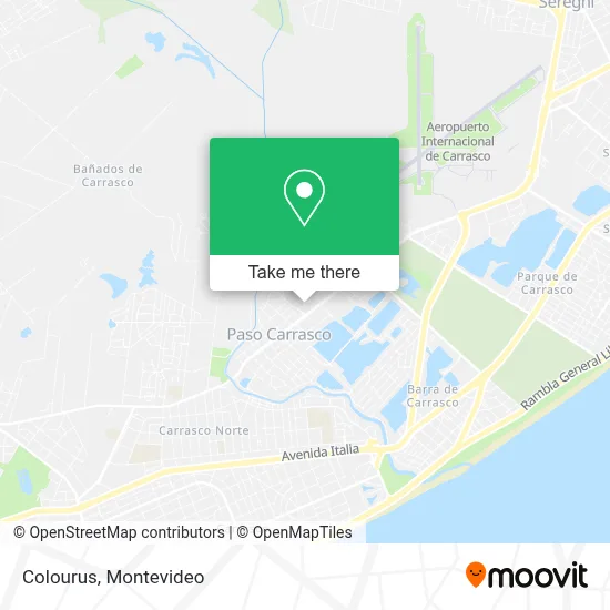 Colourus map