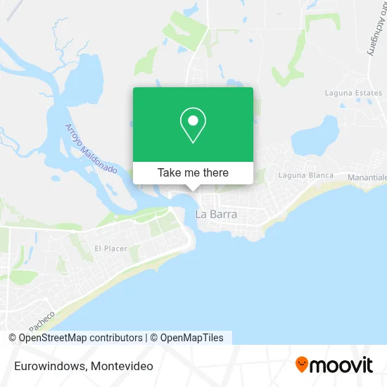 Eurowindows map