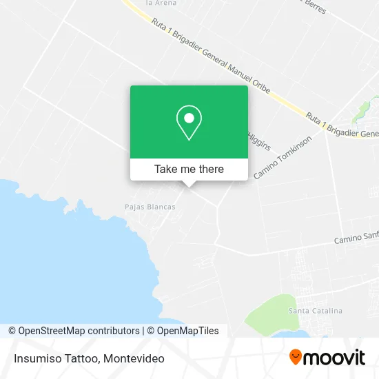 Insumiso Tattoo map