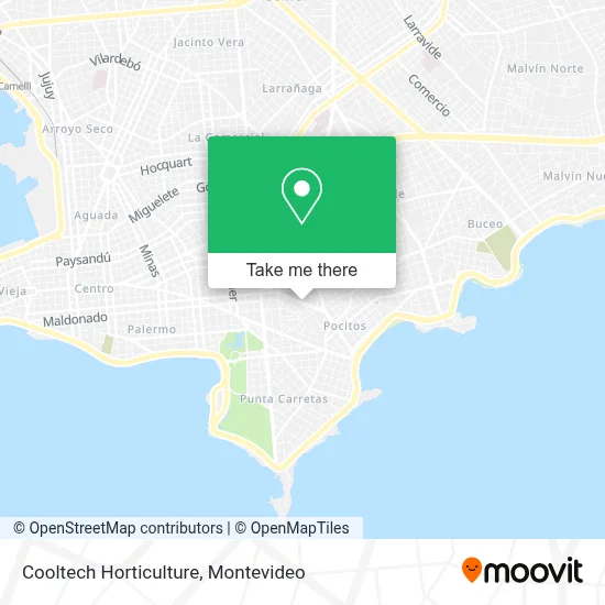 Cooltech Horticulture map