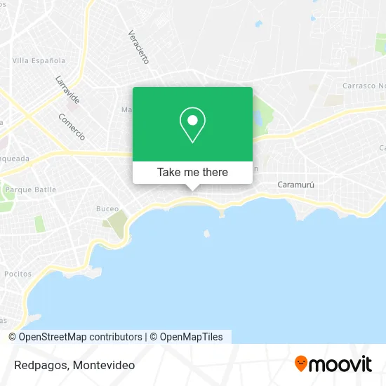 Redpagos map