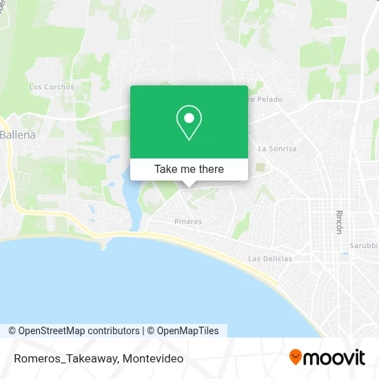 Romeros_Takeaway map
