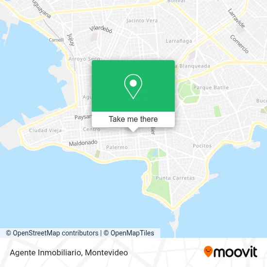 Agente Inmobiliario map