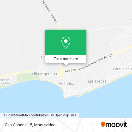 Cea Cabana 15 map