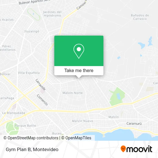 Gym Plan B map