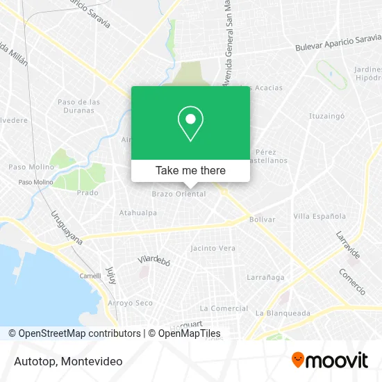Autotop map
