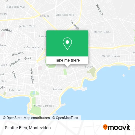 Sentite Bien map