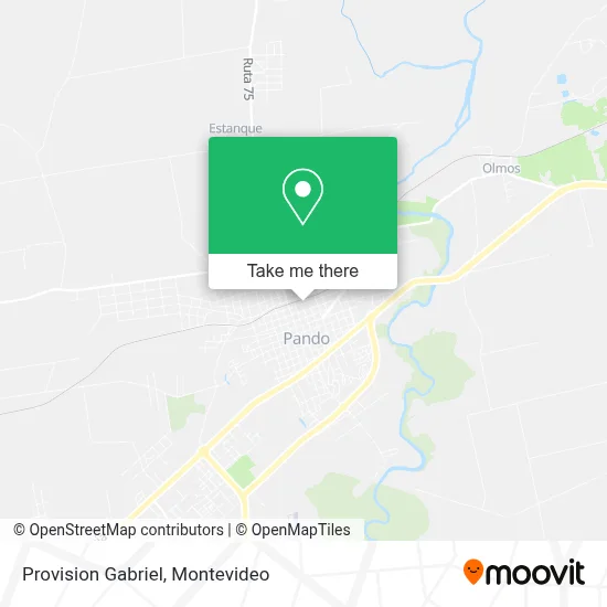 Provision Gabriel map