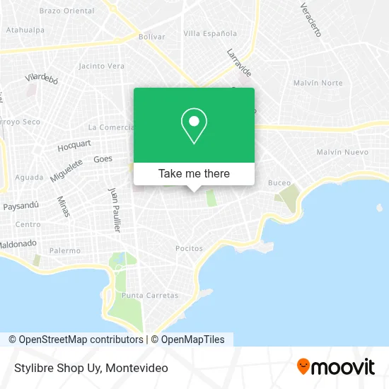 Stylibre Shop Uy map