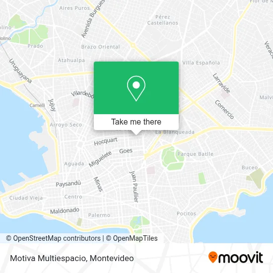 Motiva Multiespacio map